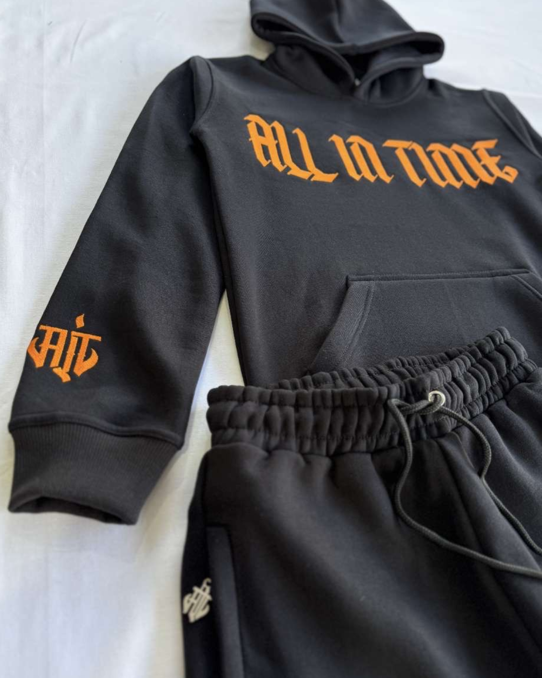 ALL IN TIME Tracksuit Set - Orange