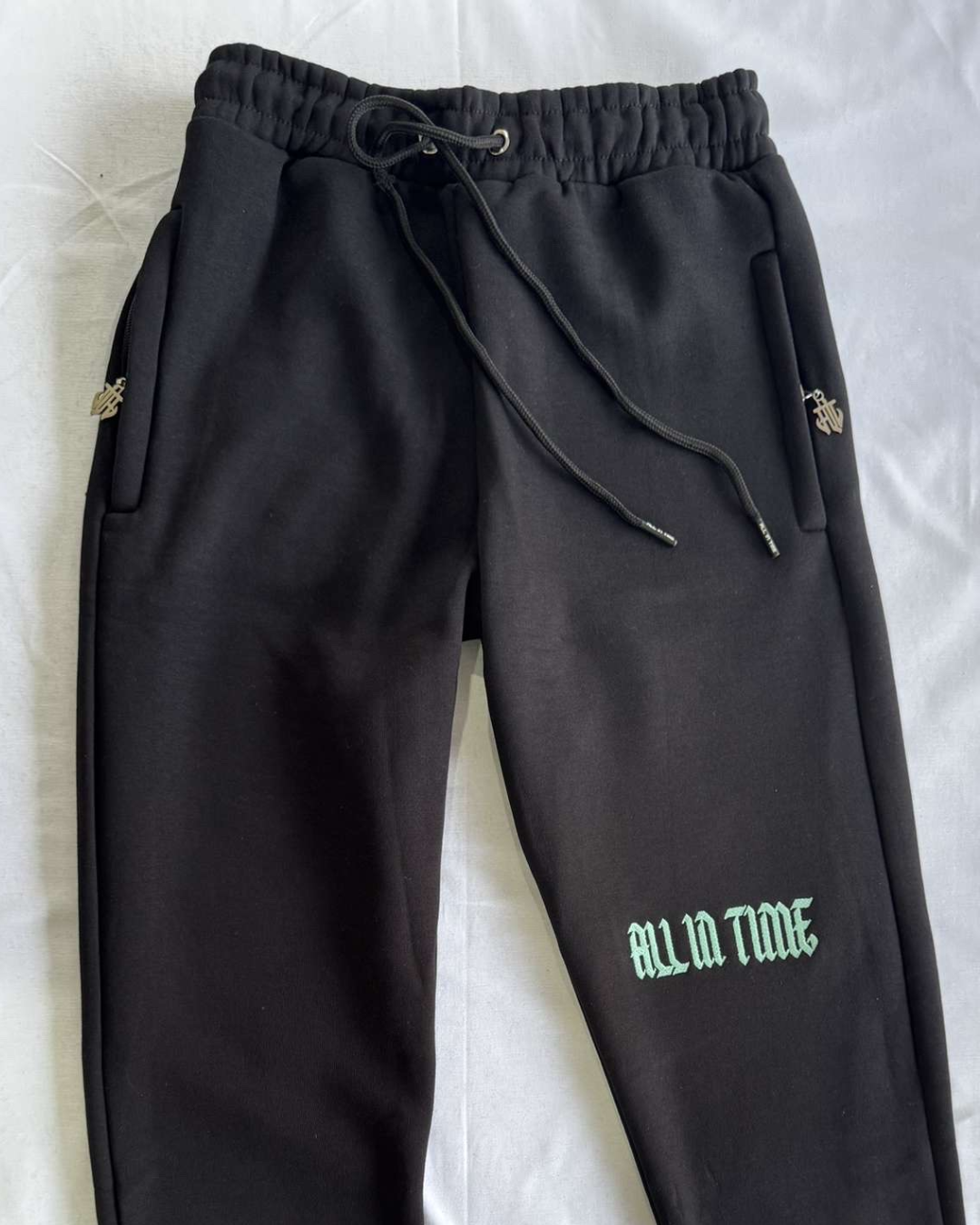 ALL IN TIME Tracksuit Set Zip Up - Teal