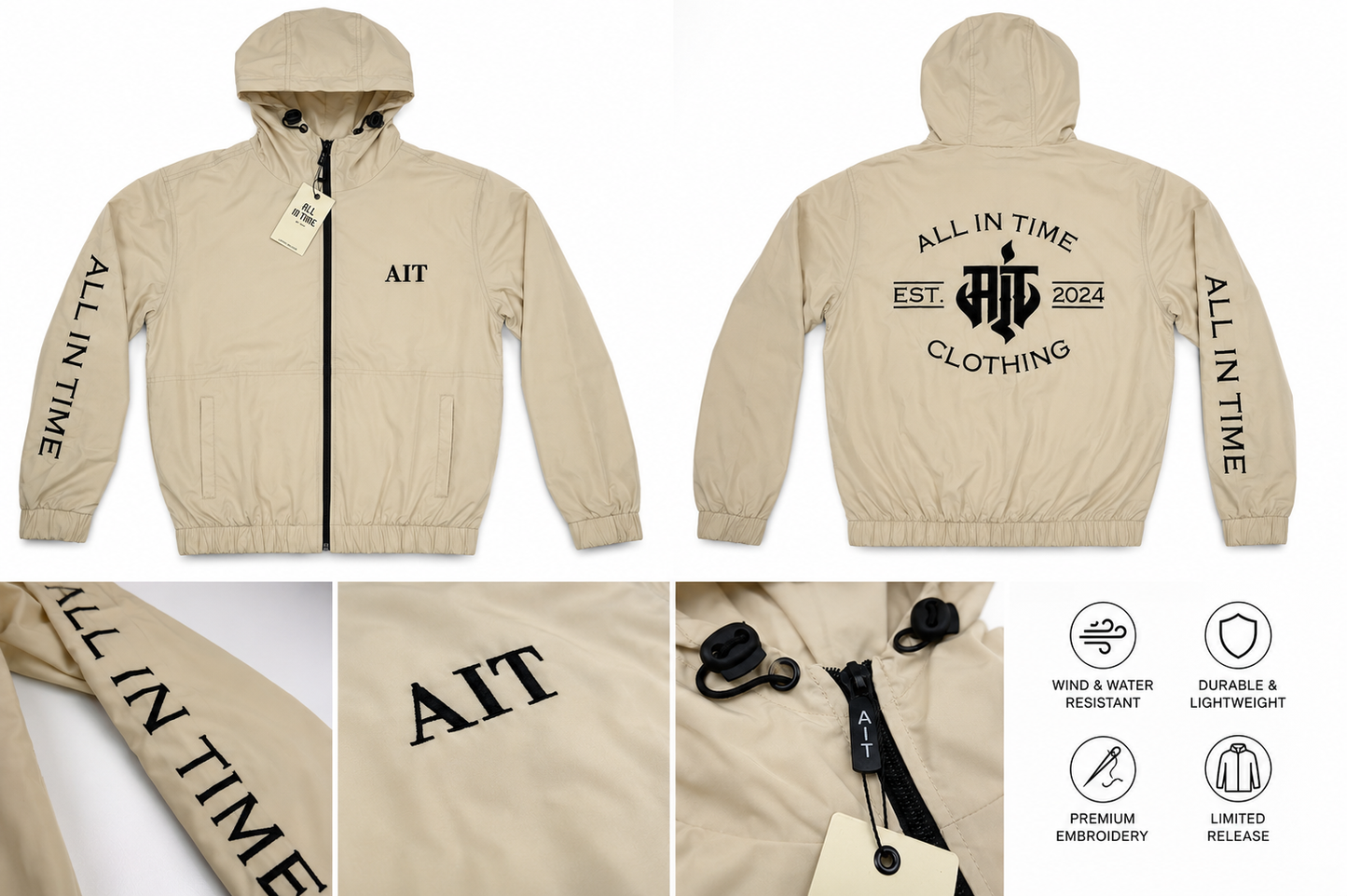 AIT- Signature Windbreaker Jacket